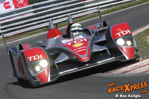 Audi met hier Allan Mc Nish